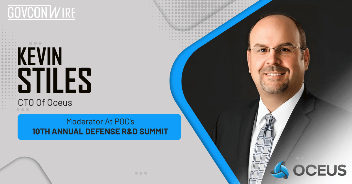 Kevin Stiles, CTO Of Oceus, Moderator at POC’s 10th Annual Defense R&D Summit