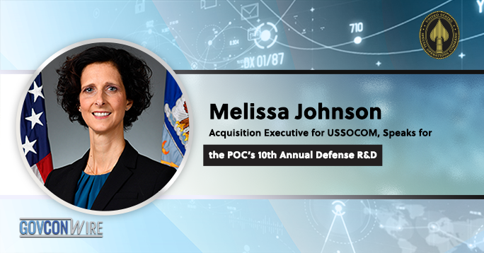 Melissa Johnson, Acquisition Executive for USSOCOM, Speaks for the POC’s 10th Annual Defense R&D