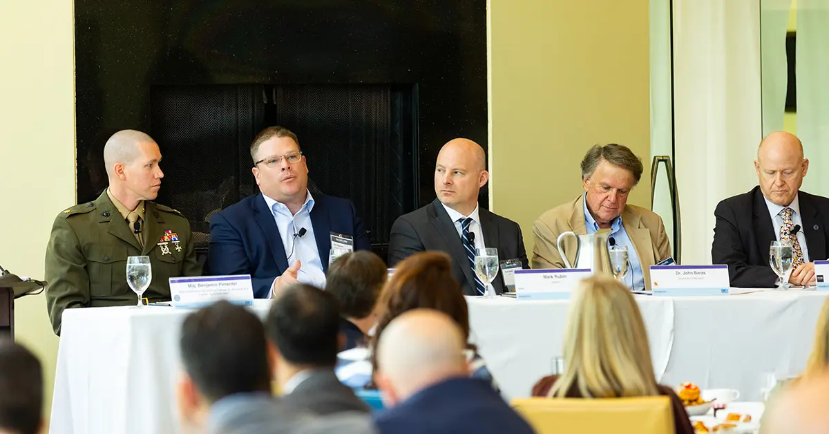 Panel speakers at ExecutiveBiz’s 2023 5G Forum