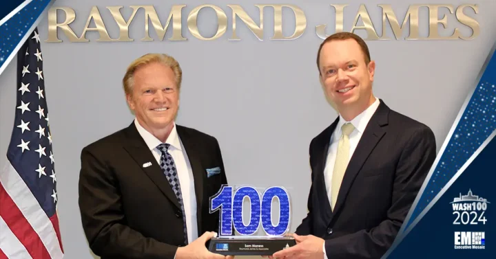 Raymond James’ Sam Maness Receives 2024 Wash100 Award